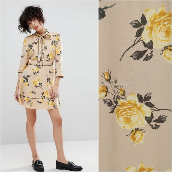 J.O.A. Dresses & Skirts - J.O.A | neck tie dress